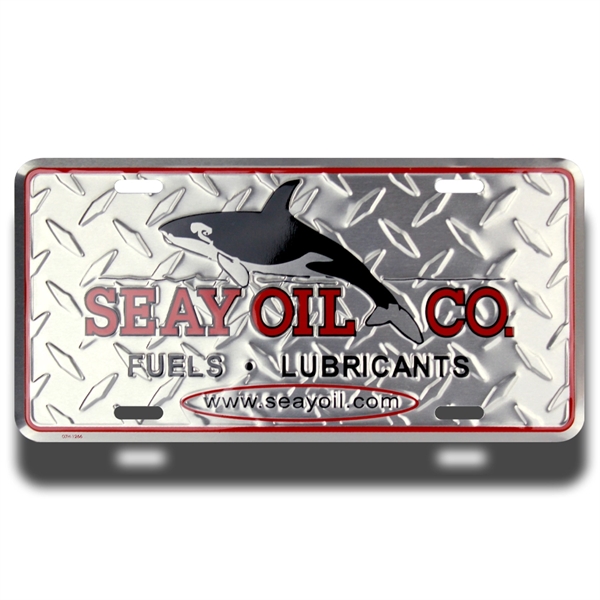 6" x 12" x .024" embossed auto license plate made of... from ASI 50120 Dixie Seal & Stamp Co Inc / Dixiline