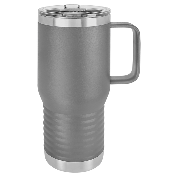 Laser-engraved insulated travel mug. Comes with a lid.... from ASI 45795 Colorguppy Printing
