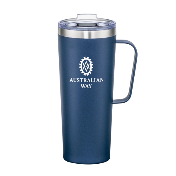 The 28oz double wall stainless steel Ordesa Mug features a sliding... from ASI 84592 St Regis Group