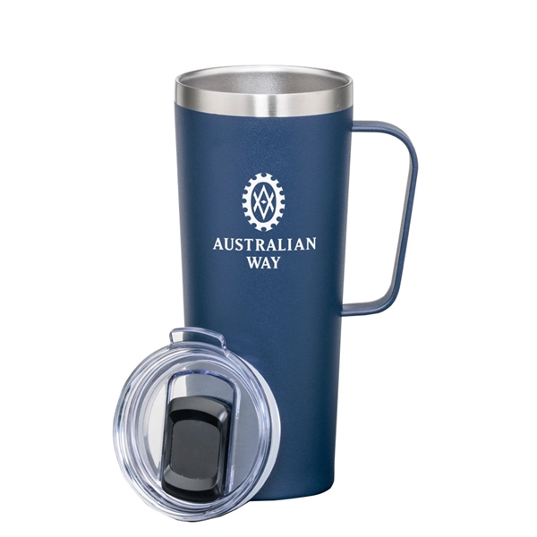 The 28oz double wall stainless steel Ordesa Mug features a sliding... from ASI 84592 St Regis Group