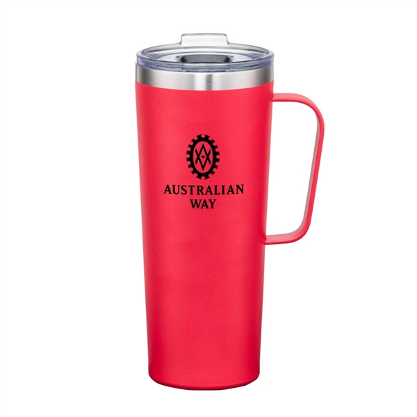 The 28oz double wall stainless steel Ordesa Mug features a sliding... from ASI 84592 St Regis Group