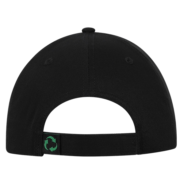 6-Panel unstructured unwashed recycled cotton cap.... from ASI 80129 Quake City Caps