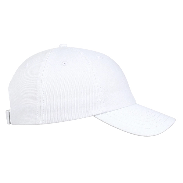 6-Panel unstructured unwashed recycled cotton cap.... from ASI 80129 Quake City Caps