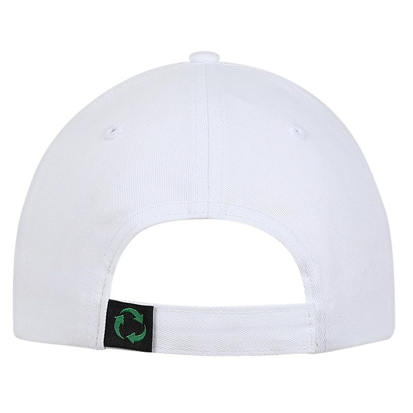 6-Panel unstructured unwashed recycled cotton cap.... from ASI 80129 Quake City Caps