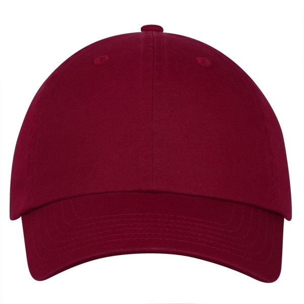 Low profile unstructured laundered organic cotton cap.... from ASI 80129 Quake City Caps