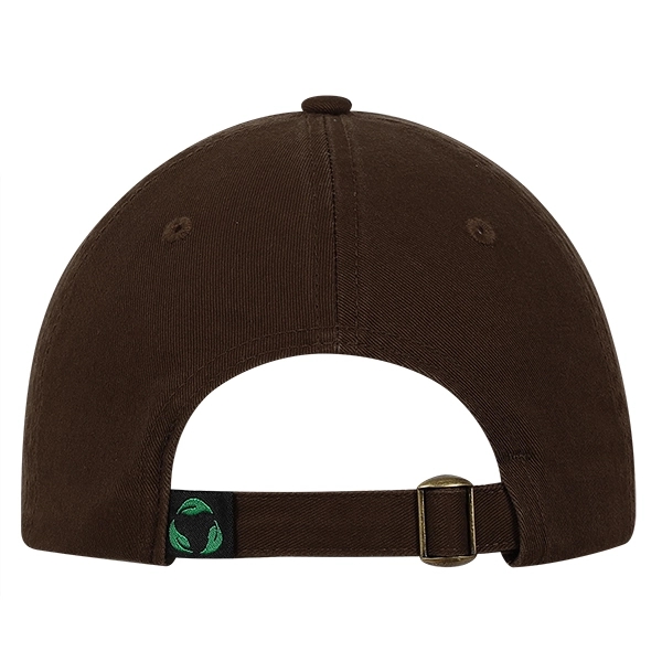 Low profile unstructured laundered organic cotton cap.... from ASI 80129 Quake City Caps