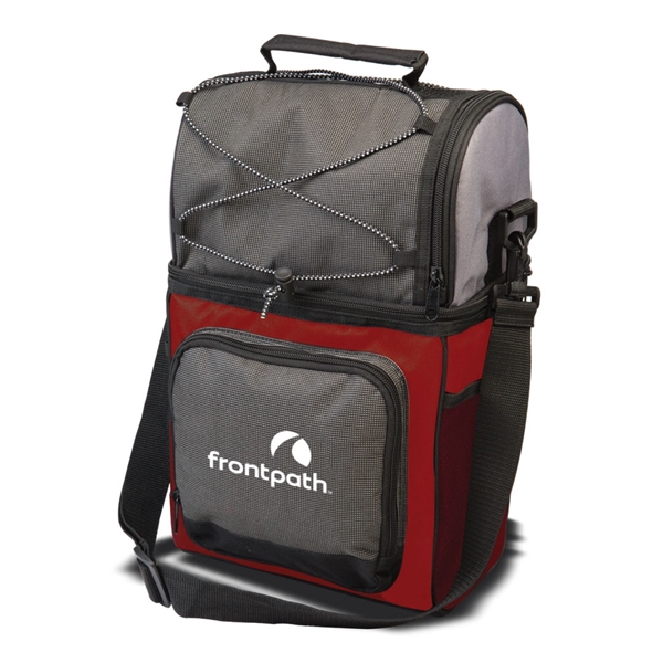Cooler with insulated compartments and multiple pockets.... from ASI 84592 St Regis Group
