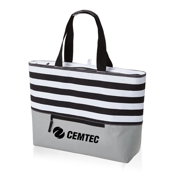 600D Polyester striped cooler bag... from ASI 84592 St Regis Group