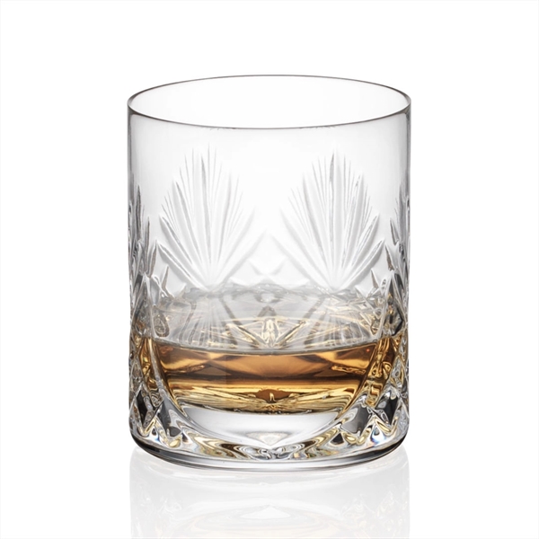 Lead crystal 14 oz. old fashioned glass with an engraving area.... from ASI 84592 St Regis Group