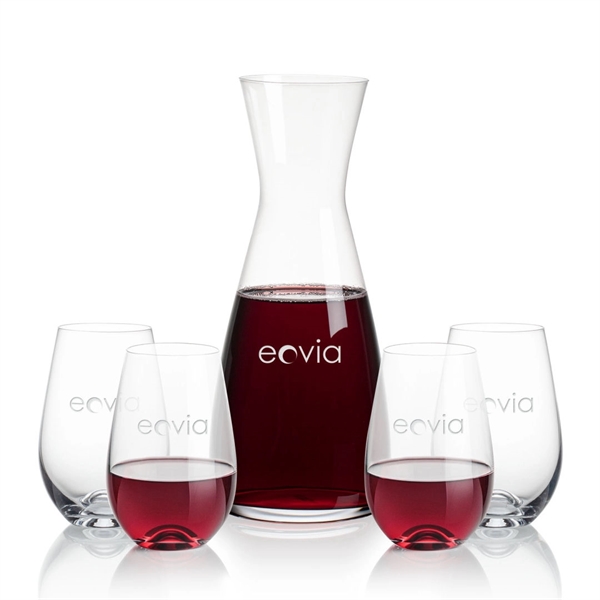 The Portofino Lead Free Crystalline Carafe is the perfect multi-use carafe... from ASI 84592 St Regis Group