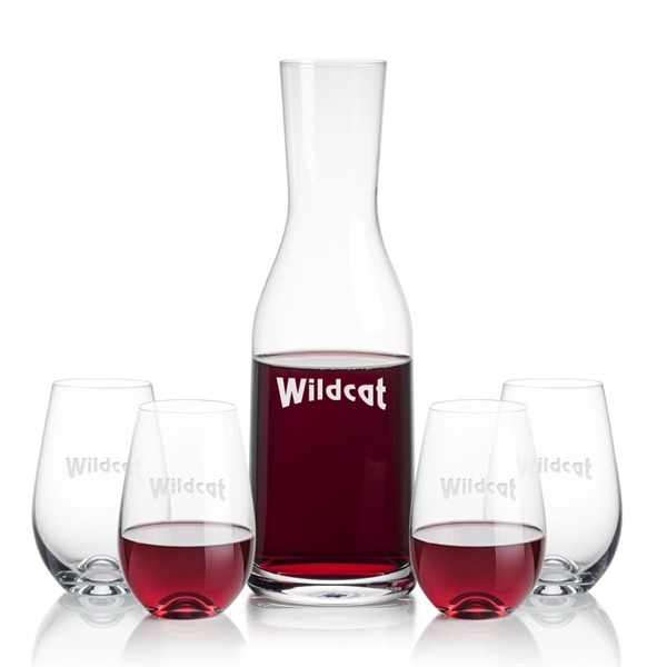 Crystalline Carafe Set. Includes the 40oz Caldmore Carafe and your choice... from ASI 84592 St Regis Group