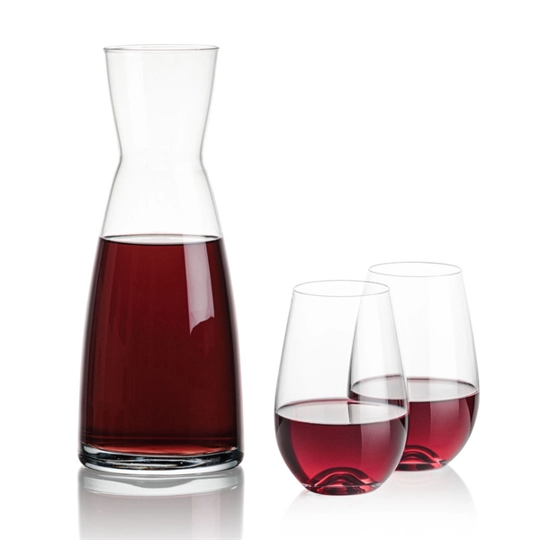The Winchester Carafe & Boston Stemless Wine is a brilliant set... from ASI 84592 St Regis Group