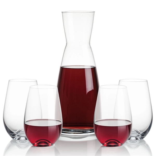 The Winchester Carafe & Boston Stemless Wine is a brilliant set... from ASI 84592 St Regis Group