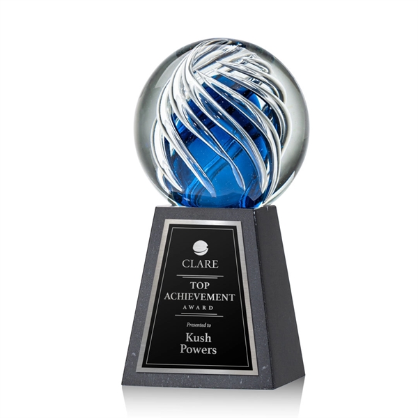 The Genista art glass awards on a Tall Tapered Marble base... from ASI 84592 St Regis Group / St Regis