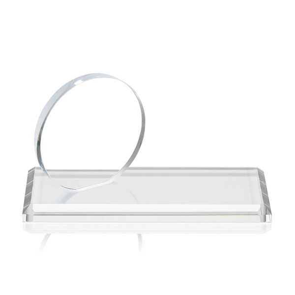 The Northam VividPrint™ Award features a lustrous 3.5” Starfire Crystal circle... from ASI 84592 St Regis Group / St Regis