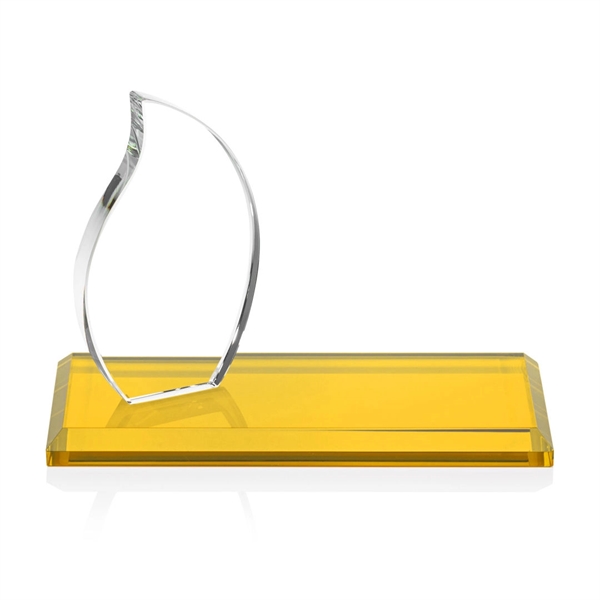 The Northam Flame VividPrint™ features a 4.5" Starfire Crystal Flame mounted... from ASI 84592 St Regis Group / St Regis