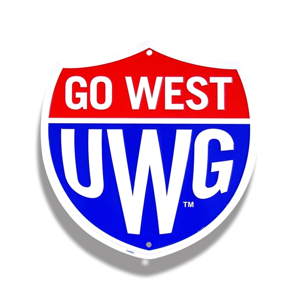 11.5" x 11.5" shield-shaped sign made from recycled aluminum.... from ASI 50120 Dixie Seal & Stamp Co Inc / Dixiline