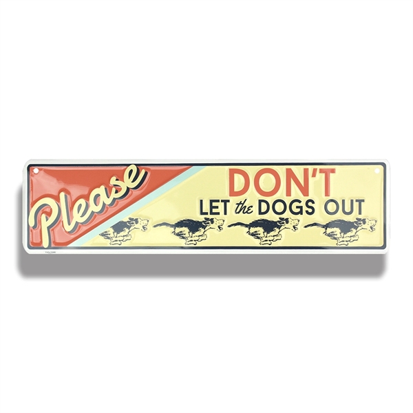 4" x 15" street sign with two holes.... from ASI 50120 Dixie Seal & Stamp Co Inc / Dixiline