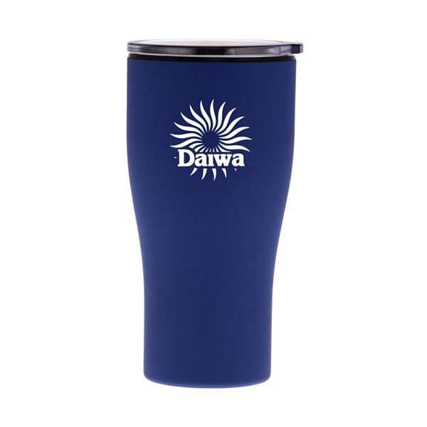 Piccolo Collection 20-ounce stainless steel tumbler with black interior liner and... from ASI 71920 Moderne Glass Company Inc / Glass America®