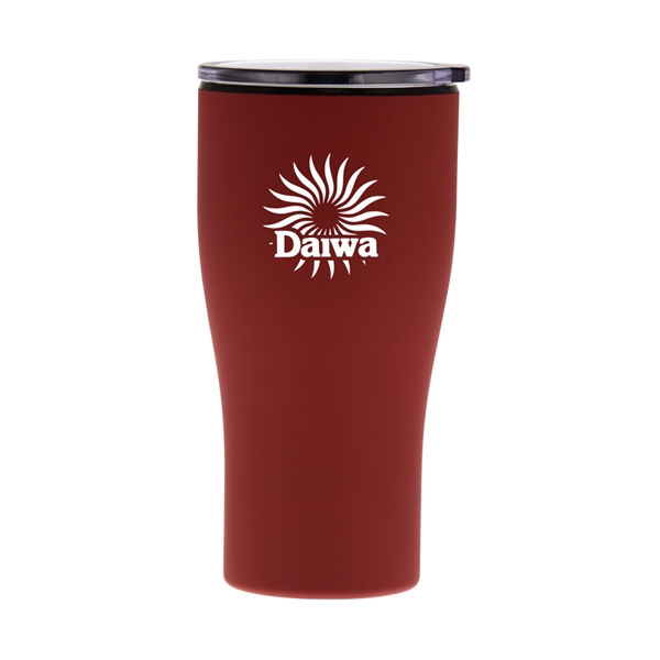 Piccolo Collection 20-ounce stainless steel tumbler with black interior liner and... from ASI 71920 Moderne Glass Company Inc / Glass America®