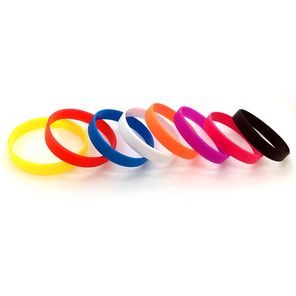 Custom silicone wrist bands measuring 0.5' x 8'... from ASI 90807 Tekweld