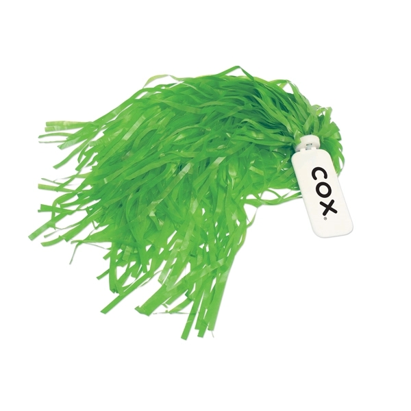 15" plastic pom-poms with customizable plastic handle.... from ASI 98360 WOWLine / WOWLine®