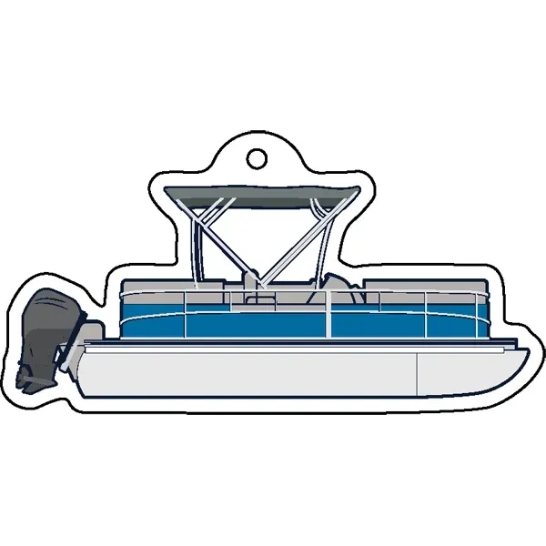 Boat shaped acrylic keychain with 1" split ring and customization.... from ASI 72521 Morris Magnets / Laser Cuts
