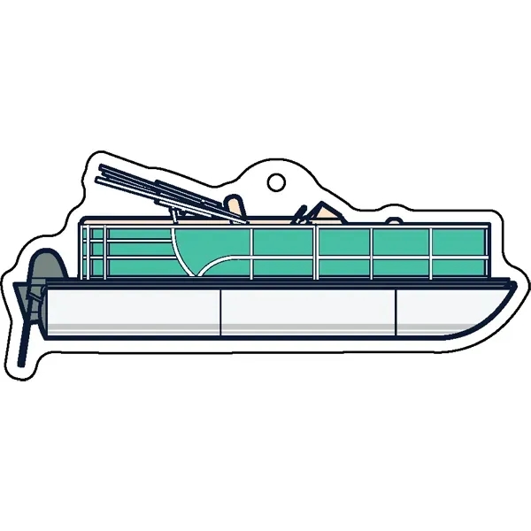 Boat shaped acrylic keychain with 1" split ring and customization.... from ASI 72521 Morris Magnets / Laser Cuts