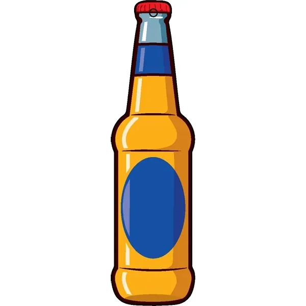 Bottle shaped acrylic keychain with 1" split ring and customization.... from ASI 72521 Morris Magnets / Laser Cuts