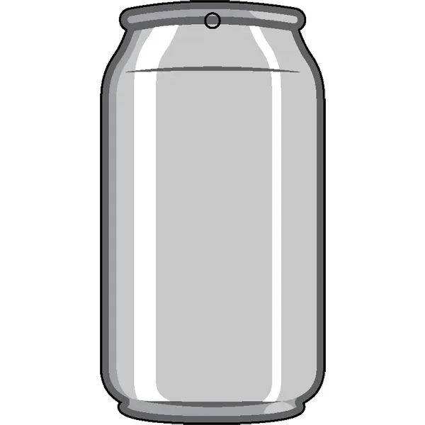 Can shaped acrylic keychain with 1" split ring and customization.... from ASI 72521 Morris Magnets / Laser Cuts