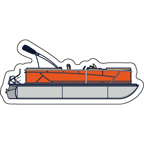 Boat shaped acrylic magnet with 1/4" thickness and multiple size options.... from ASI 72521 Morris Magnets / Laser Cuts