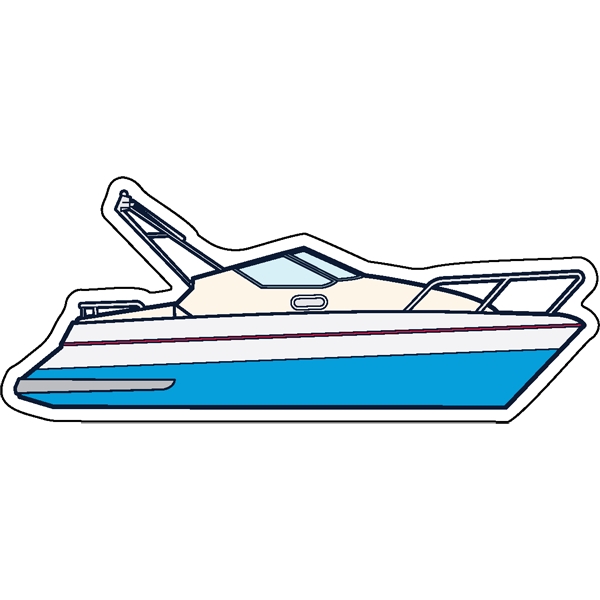 Boat shaped acrylic magnets with 1/4" thickness and multiple size options.... from ASI 72521 Morris Magnets / Laser Cuts