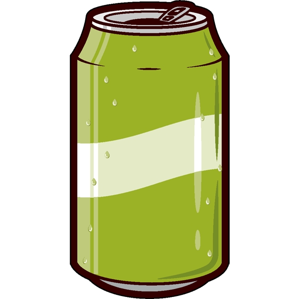 Can shaped acrylic magnets with 1/4" thickness and full color imprinting;... from ASI 72521 Morris Magnets / Laser Cuts