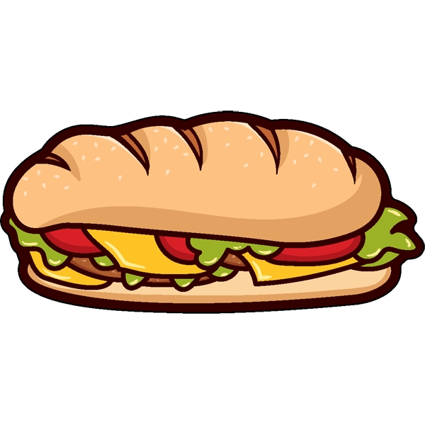 1/4" thick acrylic magnet with sandwich stock shape and full color... from ASI 72521 Morris Magnets / Laser Cuts