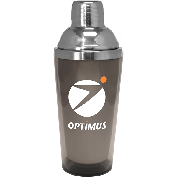 Double-wall stainless steel 16-ounce Martini shaker in assorted colors with lid.... from ASI 71920 Moderne Glass Company Inc / Glass America®