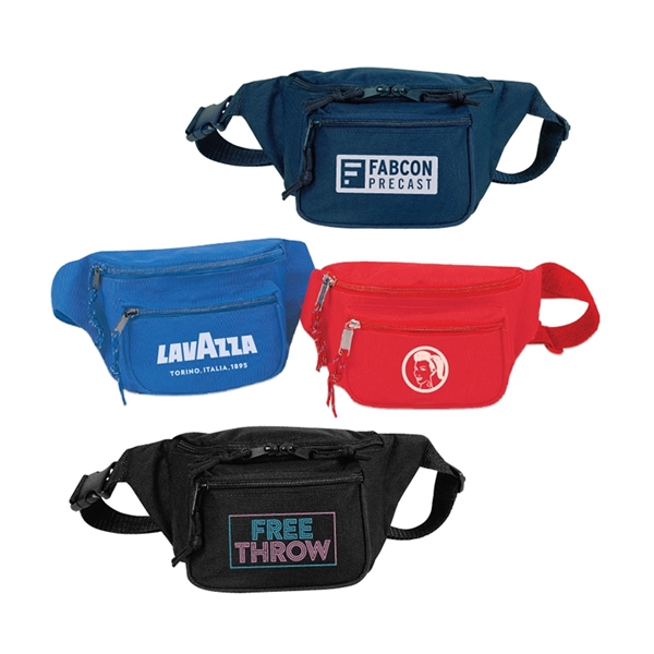 waist bag + 1 color silkscreen imprint on 1 location +... from ASI 37218 Athena Promo (tm)