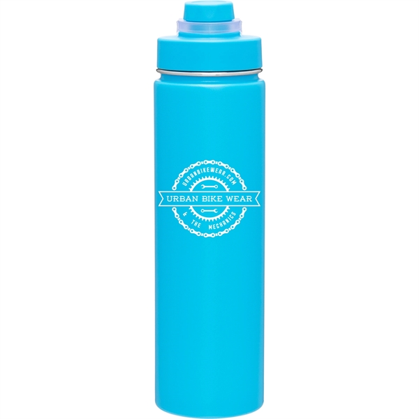 24 oz powder coated double wall 18/8 stainless steel thermal tumbler... from ASI 51197 ETS Express, LLC