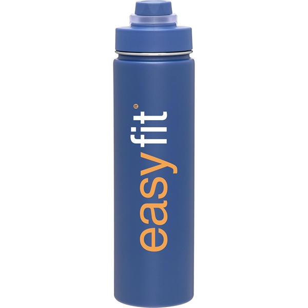 24 oz powder coated double wall 18/8 stainless steel thermal tumbler... from ASI 51197 ETS Express, LLC