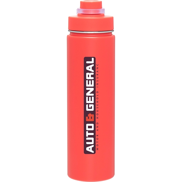 24 oz powder coated double wall 18/8 stainless steel thermal tumbler... from ASI 51197 ETS Express, LLC