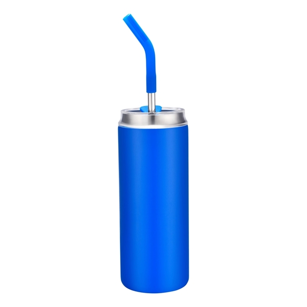 20 oz Silicone Straw Tumbler... from ASI 31517 Admart Products