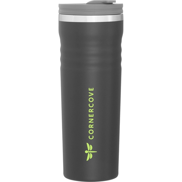 16.9 oz double wall 18/8 stainless steel tumbler with vacuum insulation,... from ASI 51197 ETS Express, LLC
