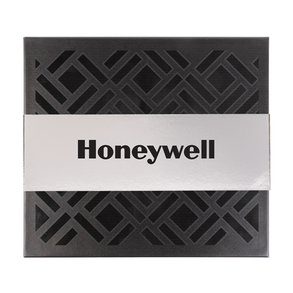 Gourmet Chocolate Truffles Gift Box with Silver Band - 40 pc... from ASI 44900 NC Custom (CI/Lanco) / Chocolate Inn