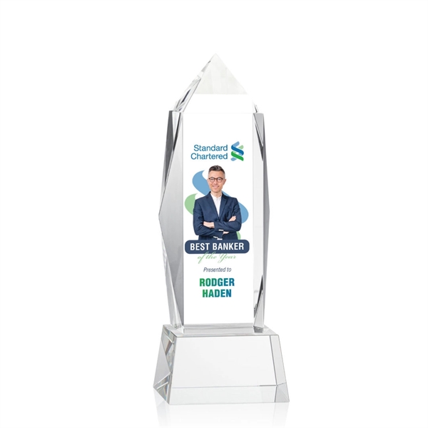 Bloomington VividPrint™ Award on Base - Clear... from ASI 84592 St Regis Group / St Regis