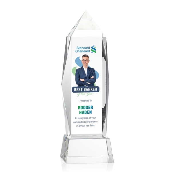 Bloomington VividPrint™ Award on Base - Clear... from ASI 84592 St Regis Group / St Regis