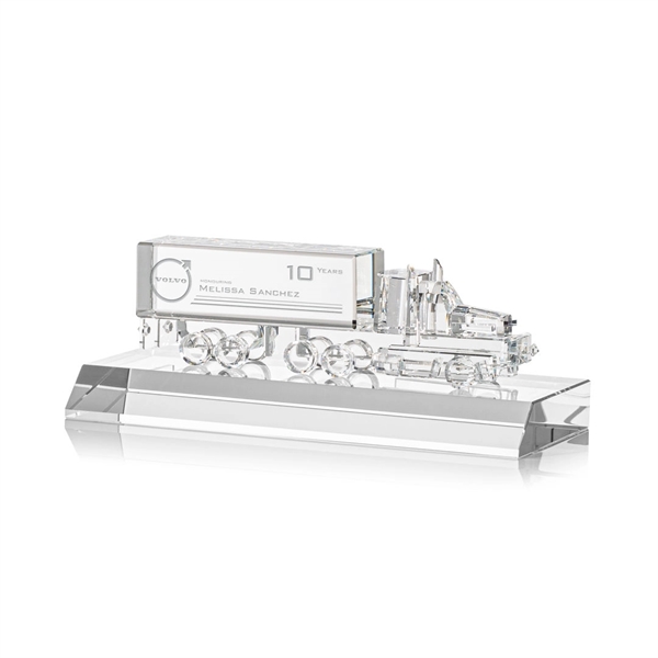 Crystal 18 Wheeler on Base - Clear... from ASI 84592 St Regis Group / St Regis