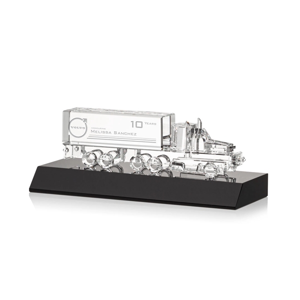 Crystal 18 Wheeler on Base - Black... from ASI 84592 St Regis Group / St Regis