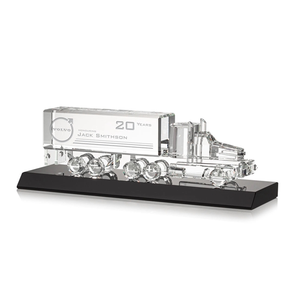 Crystal 18 Wheeler on Base - Black... from ASI 84592 St Regis Group / St Regis