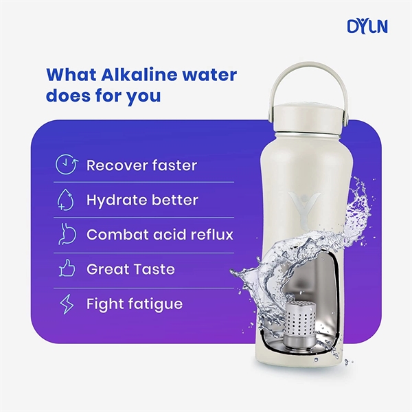 DYLN 16 oz Alkaline Water Bottle Creates Premium Water up to... from ASI 72657 Active Life Promo / Active Life