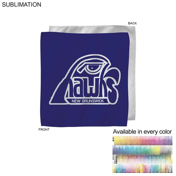 Colored Microfiber Dri-Lite Terry Fan, Cheering, Skate Towel, 12x12 Sublimated Edge... from ASI 53509 FIEL-Fairdeal Import & Export / FIEL