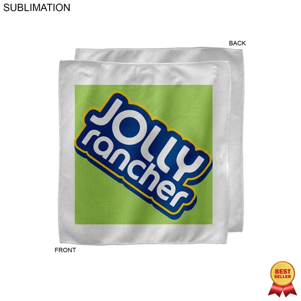 12" x 12" microfiber rally towel with sublimation decoration... from ASI 53509 FIEL-Fairdeal Import & Export / FIEL